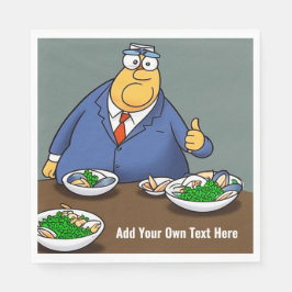 Servilleta De Papel Papel personalizado Napkin de almuerzo