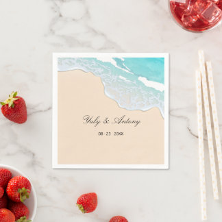 Servilleta De Papel Papel Personalizado para Cóctel de Bar Costero de