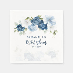Servilleta De Papel Papel Personalizado para Desayuno Nupcial Floral A
