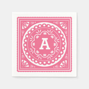 Servilleta De Papel Papel picado de papel servilletas - rosa