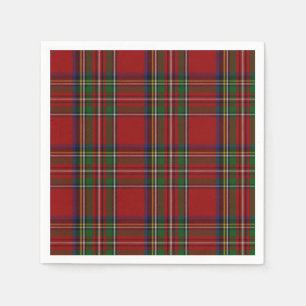 Servilleta De Papel Papel Tartán Tartan Royal Stewart
