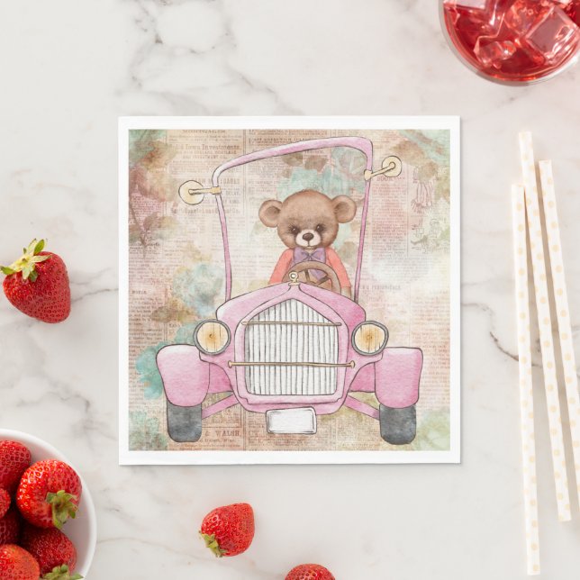 Servilleta De Papel Papel Teddy Bear (In situ)