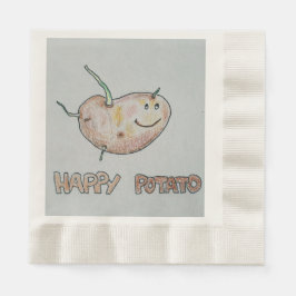 Servilleta De Papel Papel Toalla de Patata Feliz