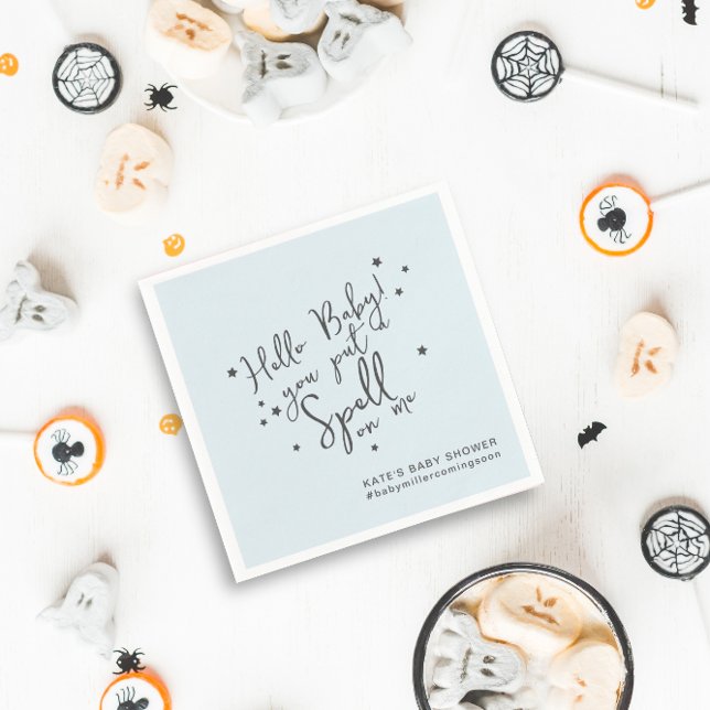 Servilleta De Papel Papel único de Baby Shower para bebé de Halloween  (Subido por el creador)