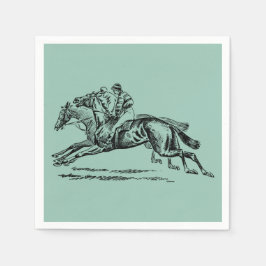 SERVILLETA DE PAPEL PAPEL VERDE DERBY NAPKIN