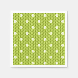 Servilleta De Papel Papel verde deslumbrante de Dotty