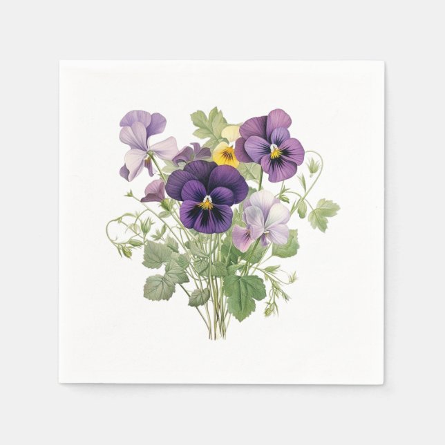 Servilleta De Papel Papel Viola (Anverso)