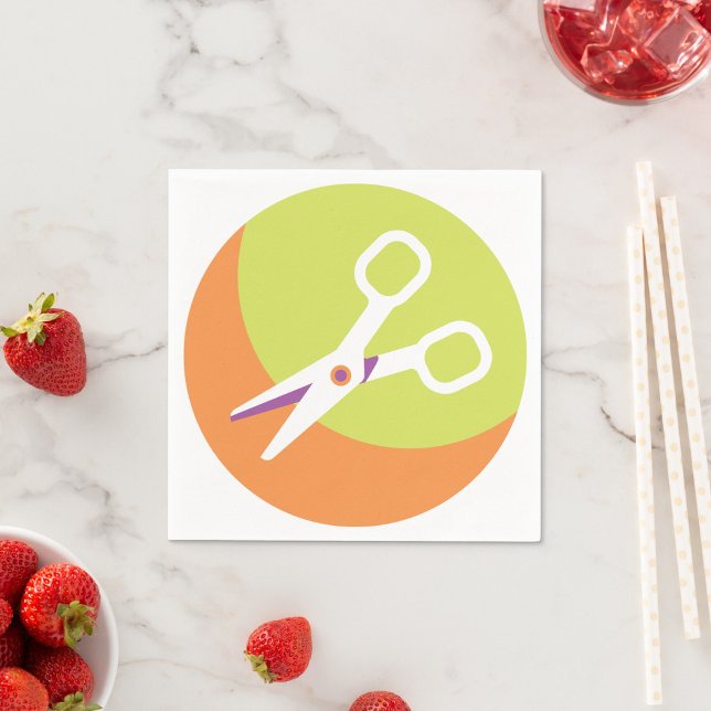 Servilleta De Papel Papeles de papel de iconos de tijera (Subido por el creador)