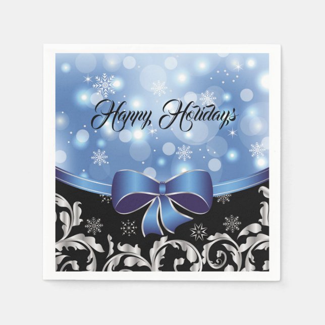 Servilleta De Papel Papeles de vacaciones (Anverso)