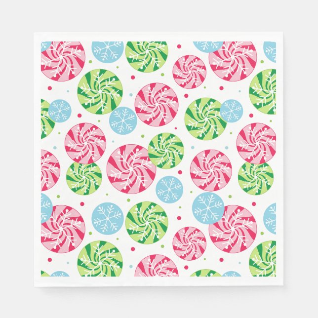 Servilleta De Papel Papeles de vacaciones (Anverso)