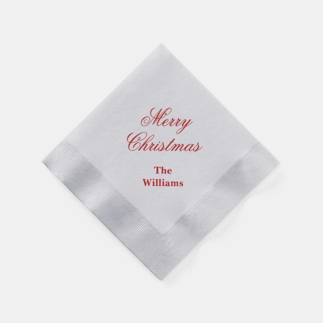 Servilleta De Papel Papeles de vacaciones (Borde)