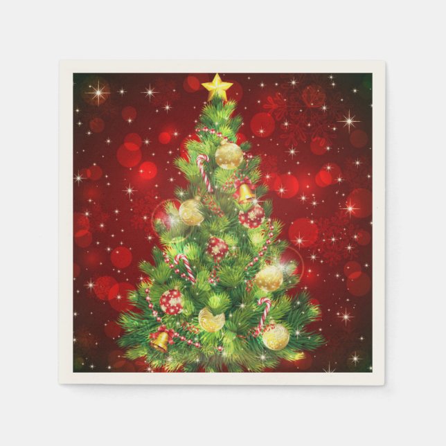 Servilleta De Papel Papeles de vacaciones (Anverso)