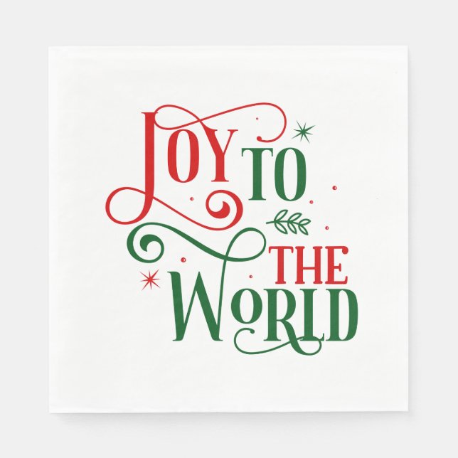 Servilleta De Papel Papeles de vacaciones (Anverso)