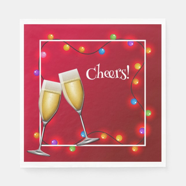 Servilleta De Papel Papeles de vacaciones (Anverso)