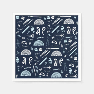 Servilleta De Papel Papeles matemáticos