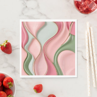 Servilleta De Papel Paper luncheon napkin in stylish graphic