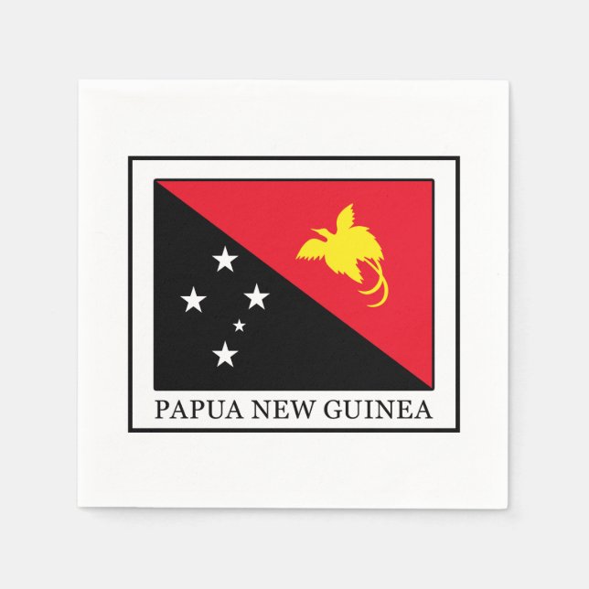 Servilleta De Papel Papúa Nueva Guinea (Anverso)