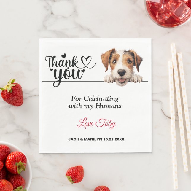 Servilleta De Papel Paquetes de papel de Fox Terrier (In situ)