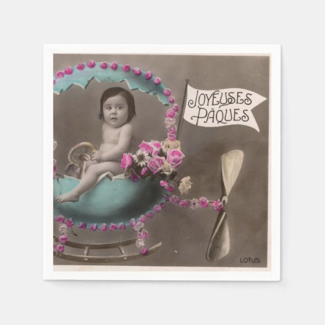 Servilleta De Papel Paquetes Joyeuse (Anverso)