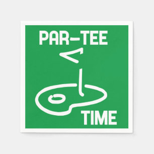 Servilleta De Papel Par-Tee Time White