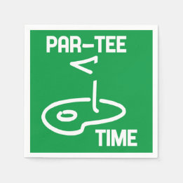 Servilleta De Papel Par-Tee Time White