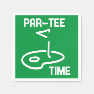 Servilleta De Papel Par-Tee Time White
