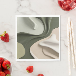 servilleta de papel para almorzar en gráficos eleg