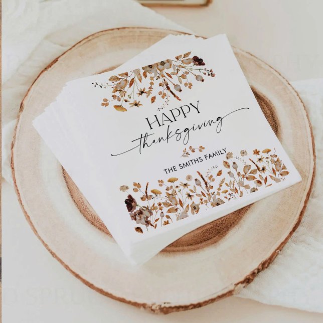 Servilleta de papel para cena de Acción de Gracias (Subido por el creador)