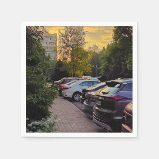 Servilleta de papel para cóctel Crepúsculo persona