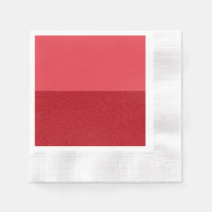 Servilleta de papel para cóctel de tomate de dos t