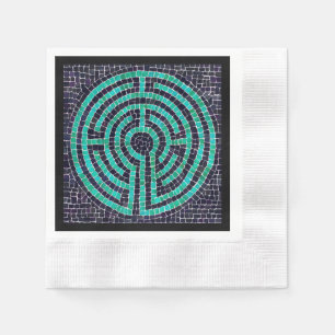 Servilleta de papel para cóctel LABYRINTH III - Ne