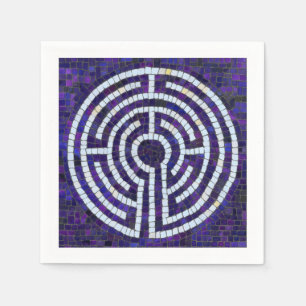 Servilleta de papel para cóctel LABYRINTH VIII - B