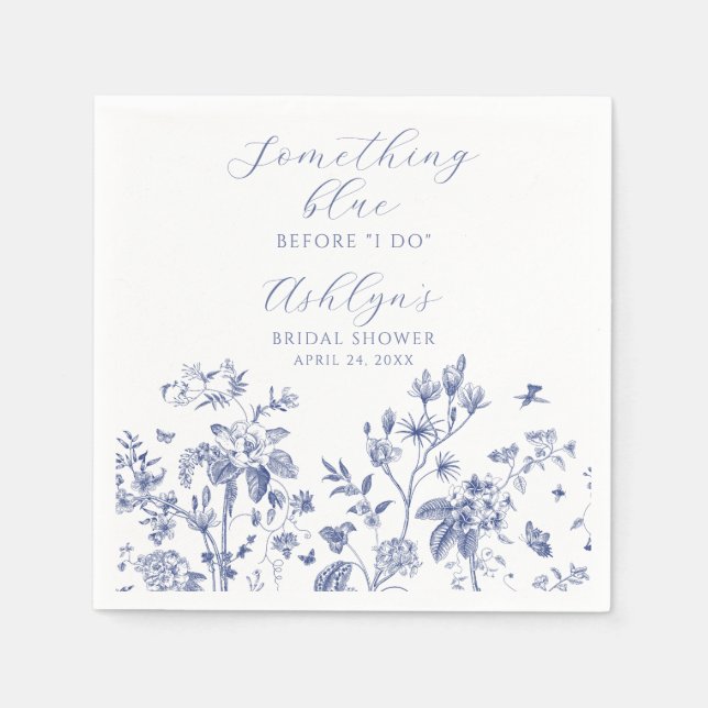 Servilleta de papel para cóctel para despedida de  (Anverso)