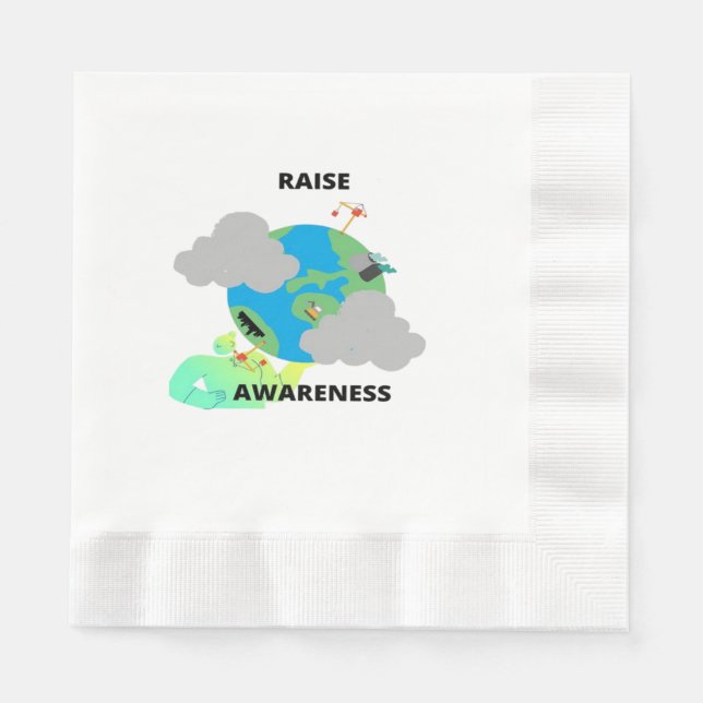 SERVILLETA DE PAPEL ¡PARA CREAR CONCIENCIA! (Anverso)