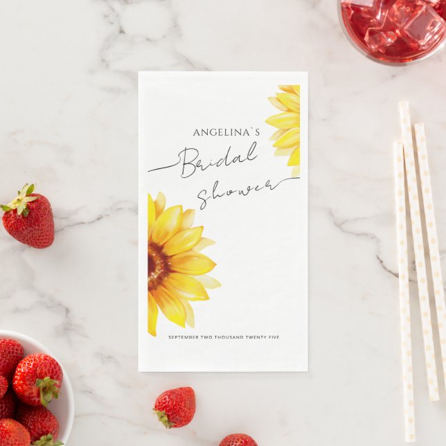 Servilleta de papel para despedida de soltera gira (In situ)