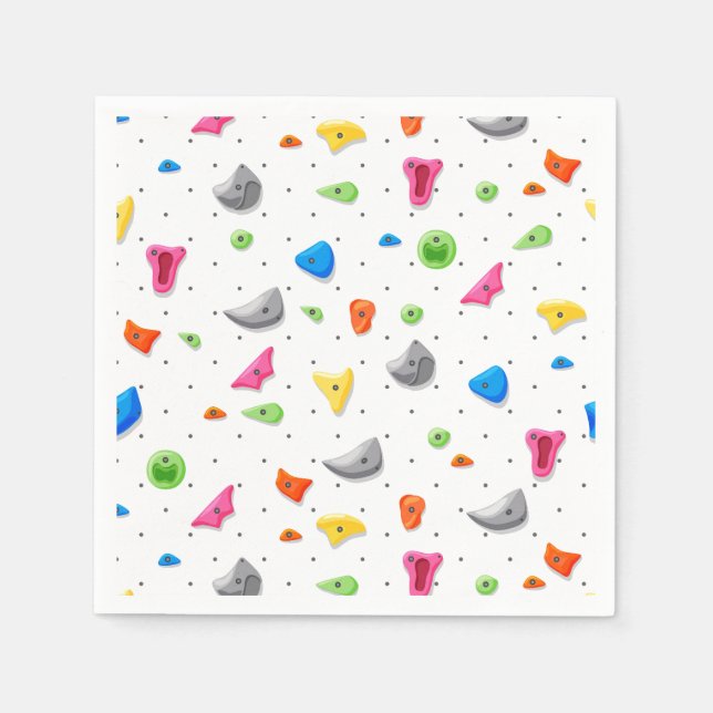 Servilleta de papel para escalada en roca, Decorac (Anverso)