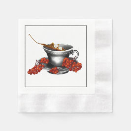 Servilleta de papel para té de almuerzo de otoño S