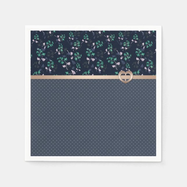 Servilleta De Papel Parche, retro (Anverso)