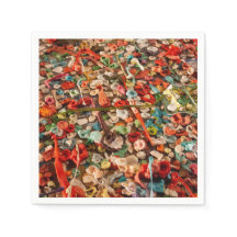 Pared de goma colorida