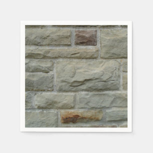 Servilleta De Papel Pared de piedra del bloque