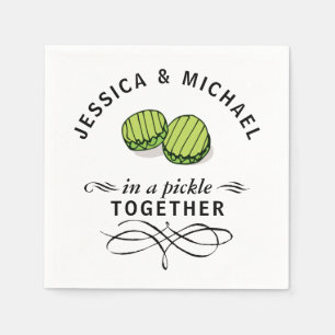 Servilleta De Papel Parejas en un lío juntos personalizado