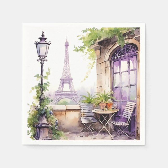 Servilleta De Papel París (Anverso)