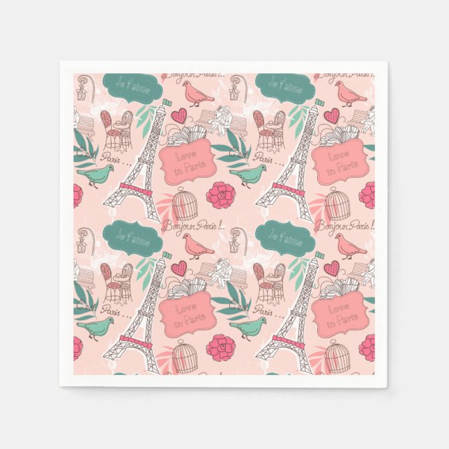 Servilleta De Papel París (Anverso)