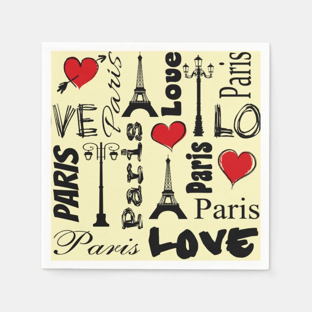 Servilleta De Papel París (Anverso)