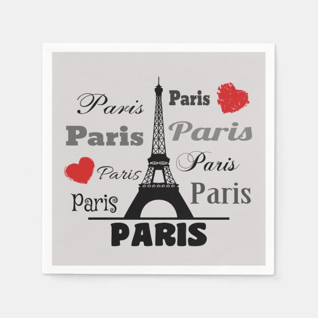 Servilleta De Papel París (Anverso)