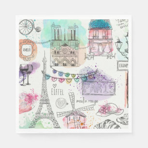 Servilleta De Papel París