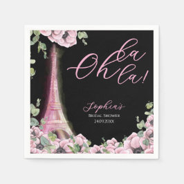 Servilleta De Papel Parisian Oh La La Bridal Shower