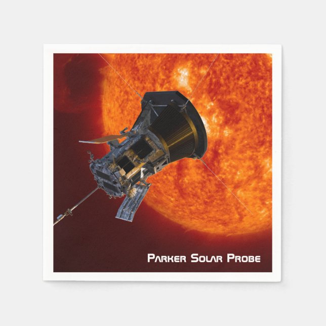Servilleta De Papel Parker Solar Probe Spacecraft (Anverso)