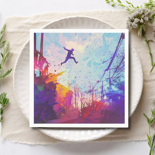 Servilleta De Papel Parkour Urban Free Running Freestyling
