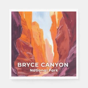 Servilleta De Papel Parque Nacional Bryce Canyon Viajes a Utah